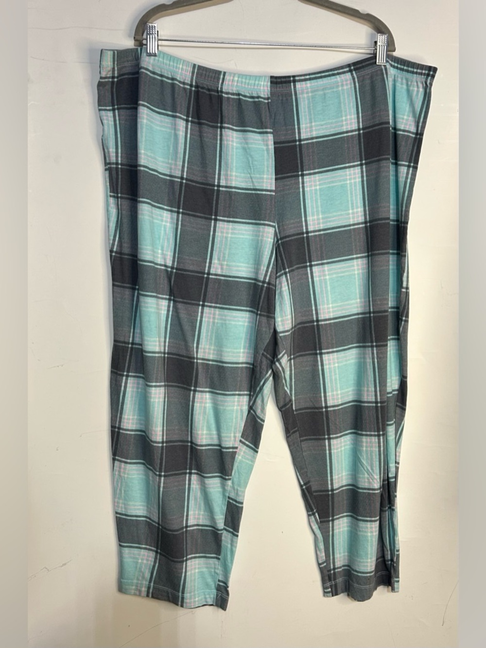 5 for $25🔥Secret Treasures Blue‎ Plaid Pajama Pants 3X (22W-24W)